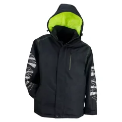 Urgent 921 Black Winter KRT - Téli Munkavédelmi Kabát (D237)
