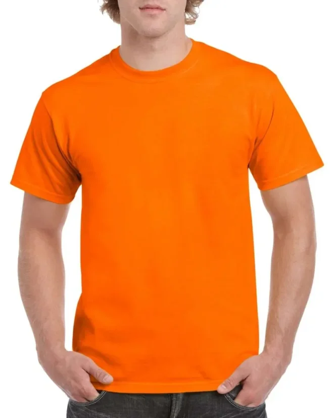 Gildan 5000 Orange - Pracovné Tričko z krátkym rukávom