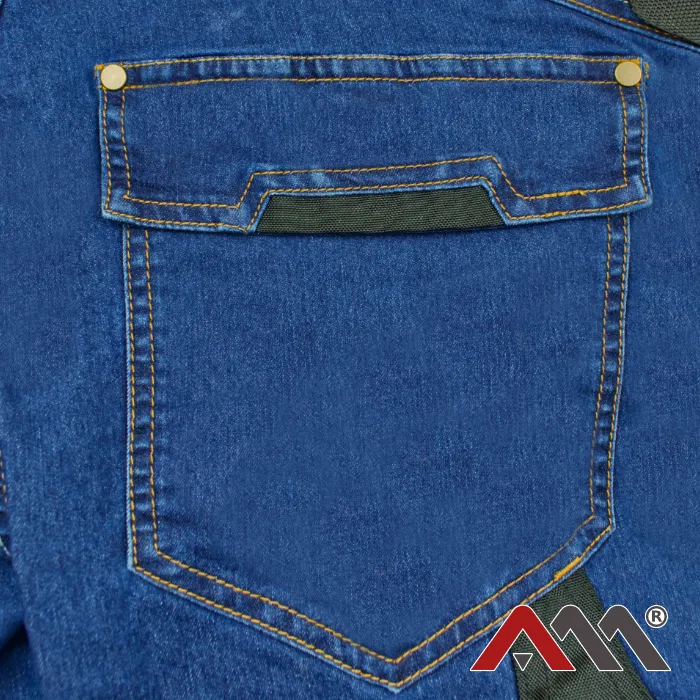 Colemann JEANS Blue Short - STRETCH Pracovné rifľové kraťasy