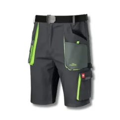 Classic Stretch Slim Grey Short - Munkavédelmi rövidnadrág