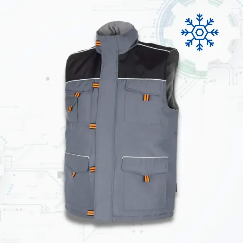 Prof-Top Winter Grey Vest - Zimná pracovná vesta