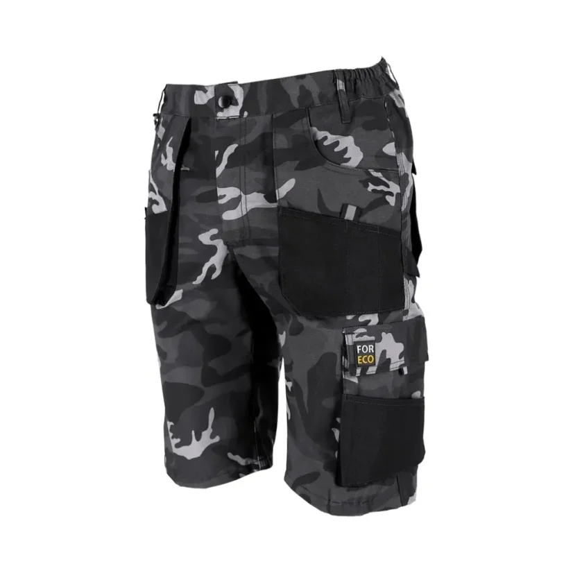 FORECO CAMO Short - Terepszínű munkás rövidnadrág - Válasszon Méretet 2: M