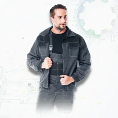 Multi Master Grey KRT - Montérkový kabát