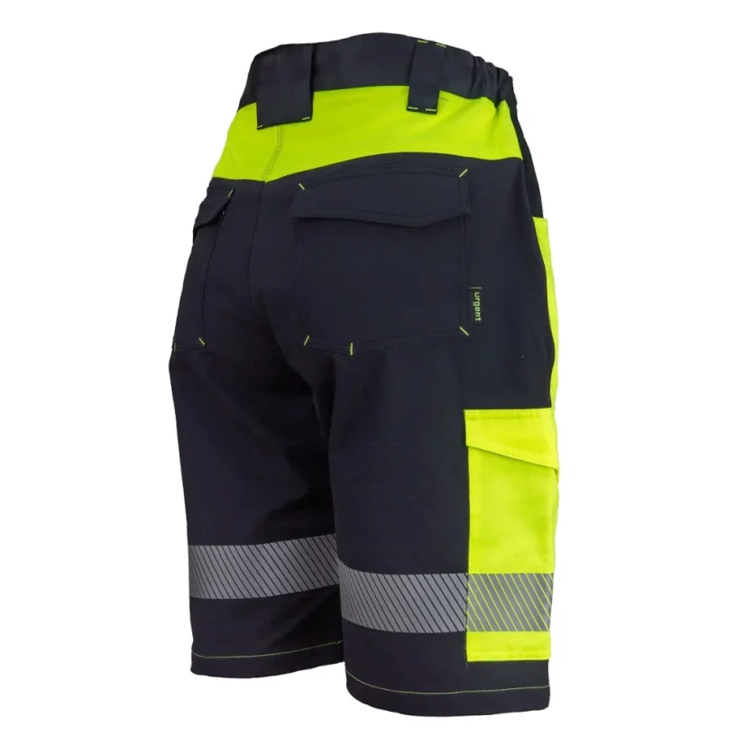 Urgent 620 Yellow Short - Láthatósági Munkavédelmi rövidnadrág - Válasszon Méretet 1: 44