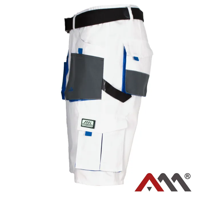 Classic White Short - Montérkové pracovné kraťasy