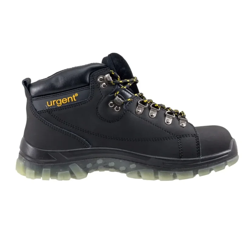 Urgent 114 Black S1 Munkavédelmi Farmer Bakancs (SRA, TPU) (D317)