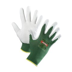 AERO 1919 NitroFoam Dot Green - Pracovné rukavice máčané v nitrile