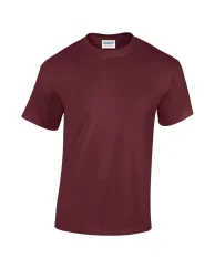 Gildan 5000 Maroon - Pracovné Tričko z krátkym rukávom