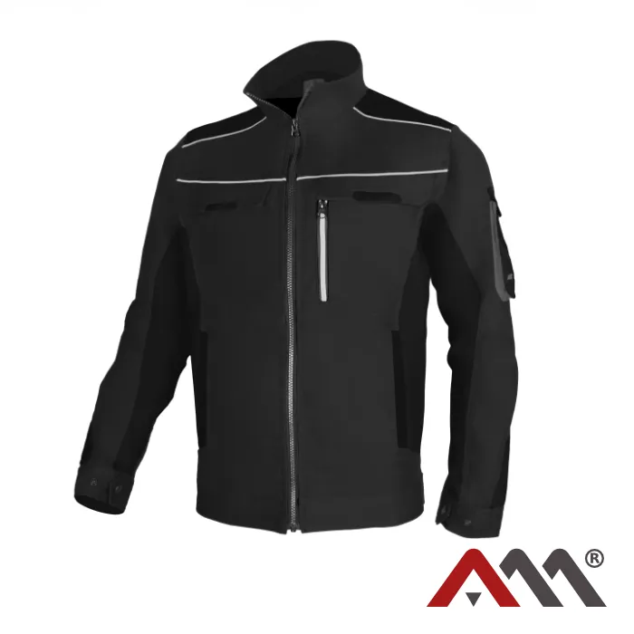 Classic 100 Black KRT - Montérkový pracovný kabát