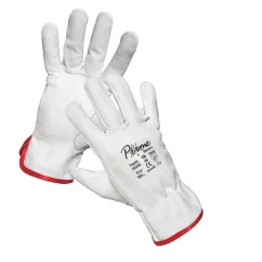 Foenix 109 White - Pracovné rukavice z jemnej lícovej kože (EN388)
