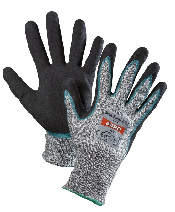 AERO 1912 Cut-C Nitril - Protiporézne pracovné rukavice - Vyberte si veľkosť 5: XL / 9