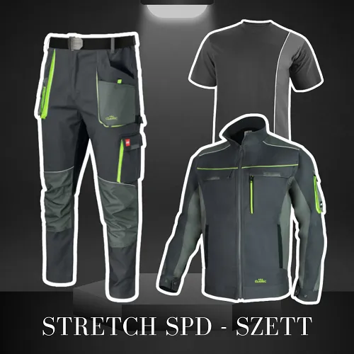 SET CLASSIC STRETCH KRT + SPD + POLO - Munkaruha Szett