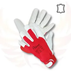Foenix 102 RED - Pracovné rukavice mechanik (EN388) (D312)