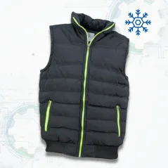 Urgent 1430 Green Vest - Zimná zateplená vesta (D234) Urgent 1430 Green Vest - Zimná zateplená vesta (D234)