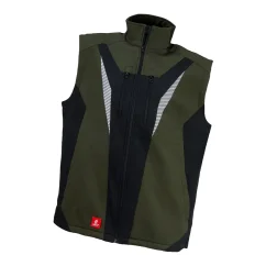 Urgent 822 Green SOFT/Winter - Zimná softshell vesta