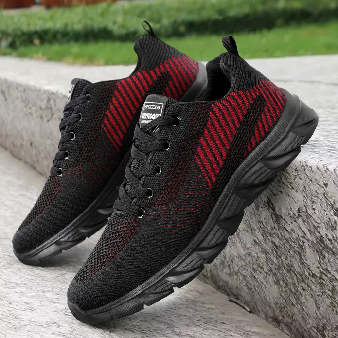Procera Vertigo Black / Red - Vychádzková poltopánka