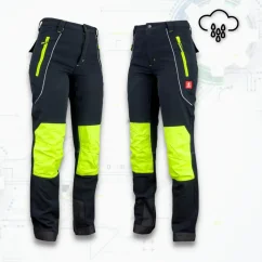 Urgent 718 SPD - Softshell Montérkové nohavice do pása (D151)