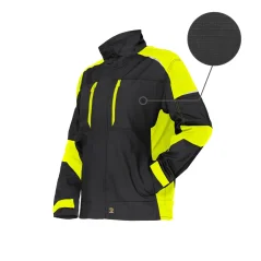 Procera Helicon Black KRT - Munkavédelmi Kabát (RIP-STOP) (D123) Procera Helicon Black KRT - Munkavédelmi Kabát (RIP-STOP) (D123)