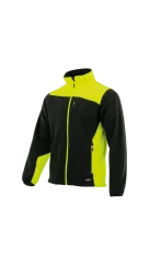 SARA Comfort Plus Fleece Black/Yellow KRT - Mikina
