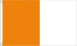 Orange/White