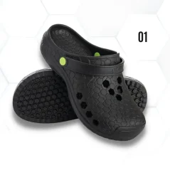 Procera Hexo Black Pracovná kuchárska obuv (EVA) (D215) Procera Hexo Black Pracovná kuchárska obuv (EVA) (D215)