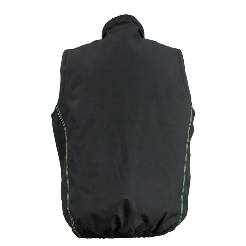 Urgent 821 Black Winter VEST - Bélelt téli munkavédelmi mellény - Válasszon Méretet 2: 2XL