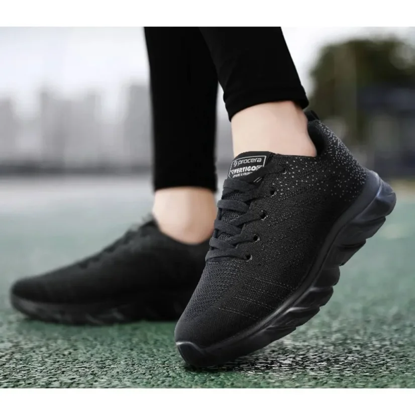 Procera Vertigo Black / Gray - Könnyű Szabadidős sportcipő - Válasszon Méretet 3: 37