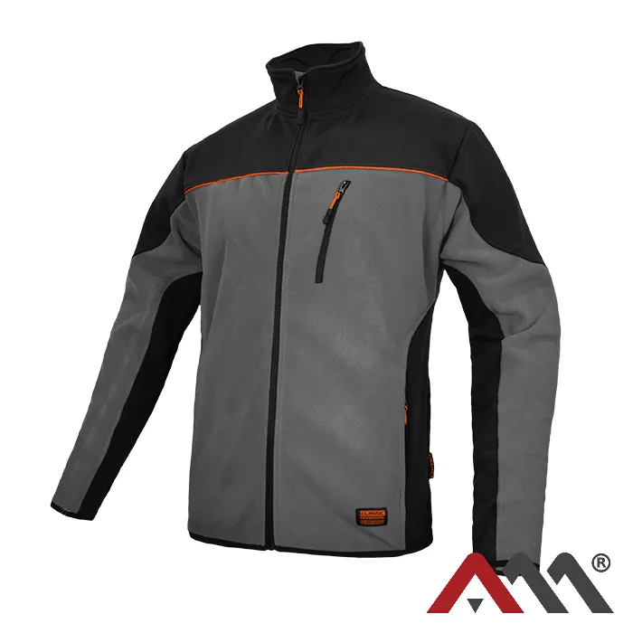 ClasPro Grey Polar KRT - Fleecová Pracovná Mikina