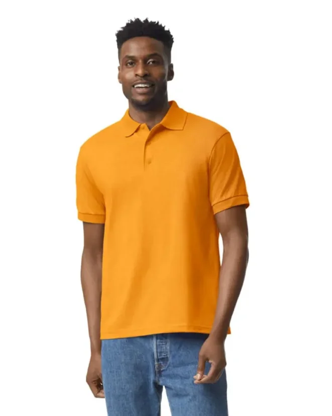 Gildan 8800 Multi color - Galléros póló - Válasszon Méretet 2: 2XL, Válasszon Szín 1: Gold