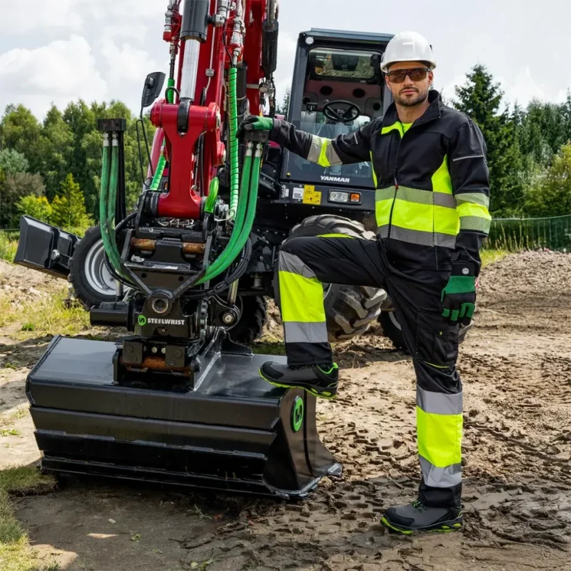 Reis BAX Black KRT - STRETCH Montérkový pracovný kabát - Vyberte si veľkosť 2: L