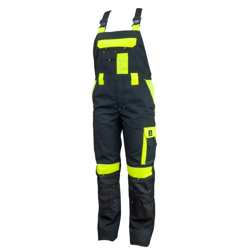 Urgent NEON Y ORG - Montérkové nohavice na traky