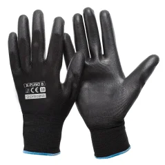 X-Puno Black Pracovné rukavice máčané polyuretáne (čierna, 12 pár) X-Puno Black Pracovné rukavice máčané polyuretáne (čierna, 12 pár)