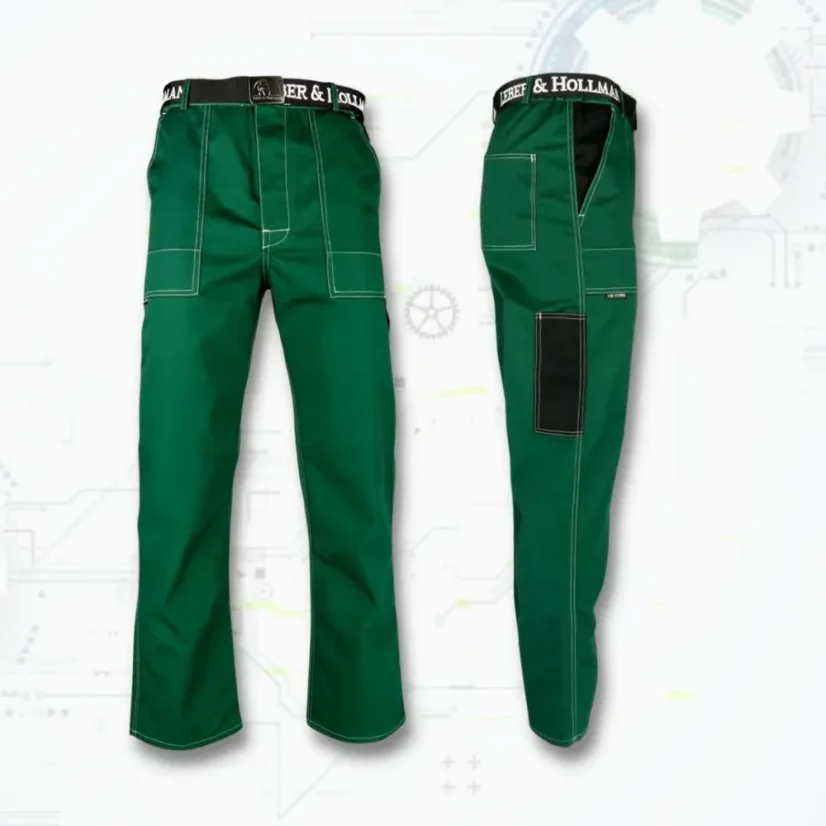 Multi Master Green SPD - Montérkové nohavice do pása (D214)