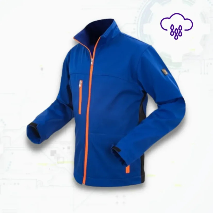 Procera Softshell Blue KRT - Softshellová Pracovná Bunda