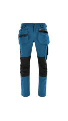 SARA Monter Petrol SPD - Montérkové nohavice do pása