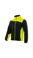 SARA Comfort Plus Fleece Black/Yellow KRT - Polár