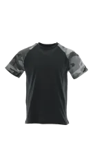 SARA Standard Plus Camo/Black - Rövid ujjú póló