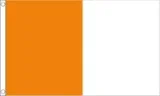 Orange/White