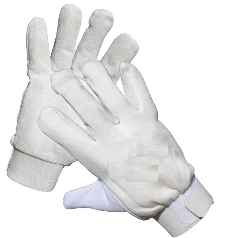 1027 Velcro White - Munkavédelmi Sofőrkesztyű 8/L