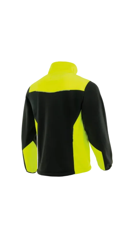 SARA Comfort Plus Fleece Black/Yellow KRT - Mikina