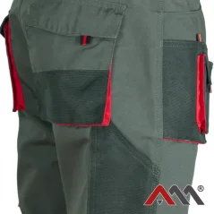 Classic RED SPD - Montérkové pracovné nohavice do pása