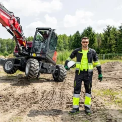Reis BAX Black KRT - STRETCH Montérkový pracovný kabát