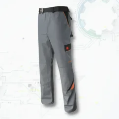 Professional Grey SPD - Montérkové pracovné nohavice do pása (D112)