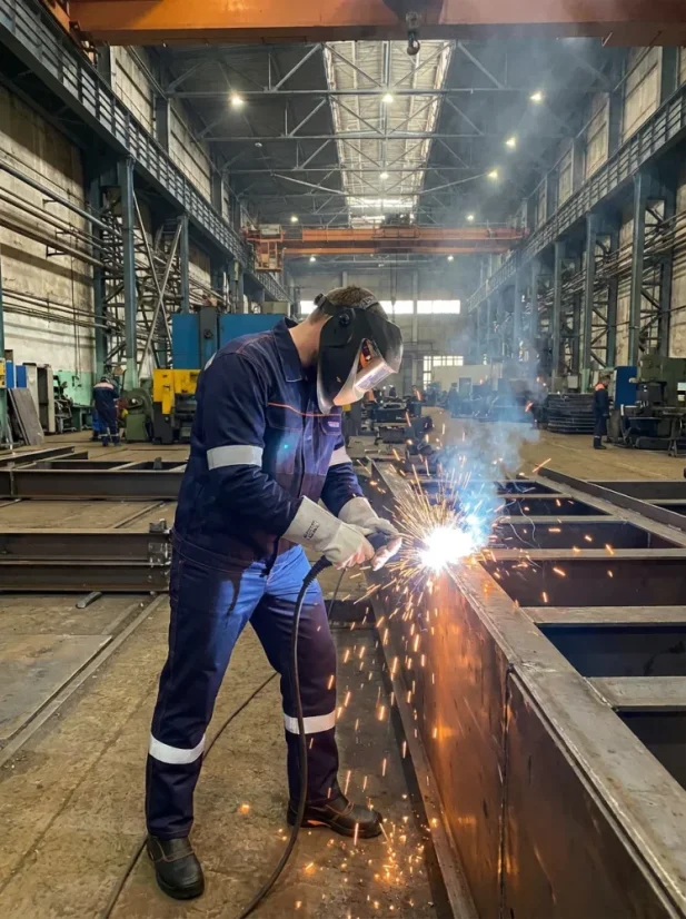 Polstar PROFFLAM ANTISTATIC Weld SPD - Hegesztő munkásnadrág - Válasszon Méretet 1: 48
