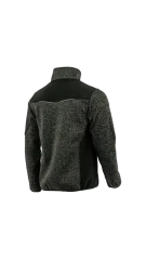 SARA Comfort Plus Knitted+Soft Grey/Black KRT - Mikina