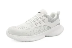 4WRK LIBRA S1 White – Ľahká pracovná poltopánka s oceľovou špicou