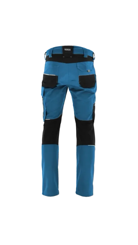 SARA Monter Petrol SPD - Montérkové nohavice do pása - Vyberte si veľkosť 1: 50