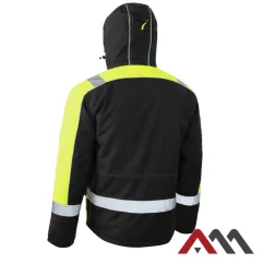 ClassWork Black Winter KRT - Téli Munkavédelmi Kabát (D228)
