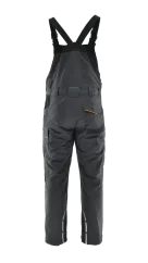 SARA STANDARD Winter Graphite ORG - Zimné montérkové nohavice na traky