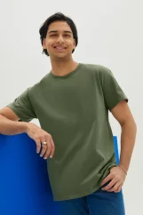Gildan 5000 Military Green - Pracovné Tričko z krátkym rukávom